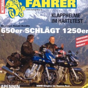 TOURENFAHRER 5/2007 – Suzuki Bandit 650 SA mit 63 kW (86 PS) im Vergleichstest, Suzuki Bandit 1250 SA mit 72 kW (98 PS) im Vergleichstest
