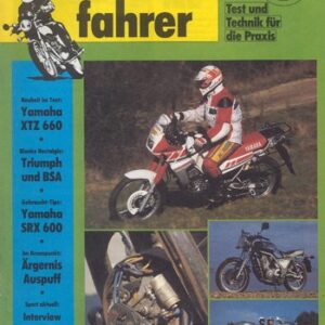 Motorradfahrer 5/1991 – Test Yamaha XTZ 660 Ténéré; BSA; Yamaha SRX 600, aus 2. Hand gebraucht kaufen