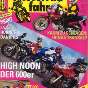 Motorradfahrer 5/2000 – Test Triumph TT 600; Test Honda XL 650 V Transalp; Honda CB 600 F Hornet S; Suzuki GSF 600 S Bandit