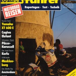 Tourenfahrer 5/1990 – Cagiva Elefant 900 i.e. mit 54 kW (73 PS) im Touren-Test, Yamaha XT 600 E mit 33 kW (45 PS) im Test