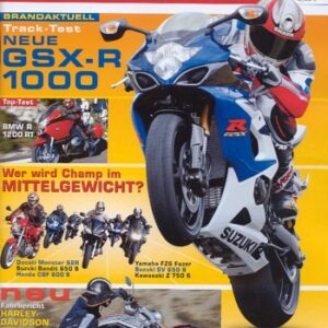 MOTORRAD 5/2005 – Suzuki GSX-R 1000; Harley-Davidson Street Rod; MZ 1000 SF; Test BMW R 1200 RT