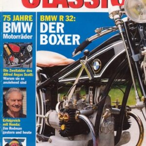 MOTORRAD CLASSIC 5/1998 – BMW R 32, ist immer eine Titelstory wert; Vorstellung Gilera Saturno, Eigenbau-Vorstellung; Scott Motorräder, Titelstory
