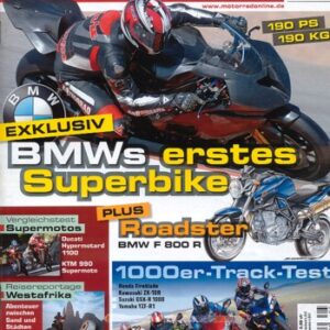 MOTORRAD 5/2008 – Test Honda Fireblade; Honda Fireblade; Kawasaki Ninja ZX-10R; Suzuki GSX-R 1000
