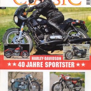 MOTORRAD CLASSIC 5/1997 – Victoria V 35 Bergmeister Sport, hier in der Wettbewerbsversion; Harley-Davidson Sportster, 40 Jahre; Kawasaki A1