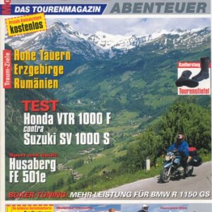 Motorrad ABENTEUER 36 2003 – Suzuki SV 1000 S; Honda VTR 1000 F Firestorm; Test Aprilia ETV 1000 Caponord Rally Raid