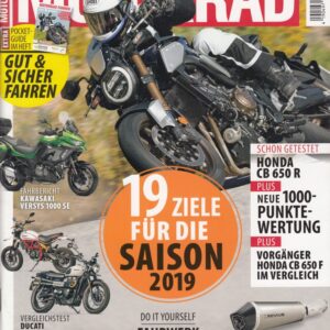 MOTORRAD 06/2019 – Kawasaki Versys 1000 SE, Ducati Scrambler Desert Sled, Honda CB 650 R