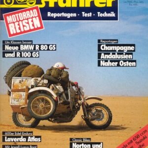 Tourenfahrer 6/1987 – BMW R 80 GS mit 37 kW (50 PS) Probefahrt, BMW R 100 GS mit 44 kW (60 PS) Probefahrt