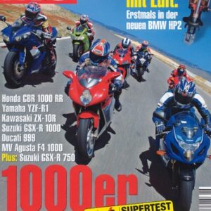 MO 6/2005 – BMW HP2 mit 77 kW (105 PS) die Technik; Ducati 999 mit 103 kW (140 PS) im Super-Test