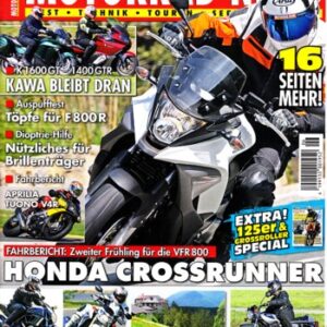 MOTORRAD NEWS 6/2011 – Honda Crossrunner mit 75 kW (102 PS) Test & Technik; Aprilia Tuono V4 R mit 123 kW (167 PS) Test & Technik; Moto Guzzi Norge GT 8V mit 75 kW (102 PS) Test & Technik