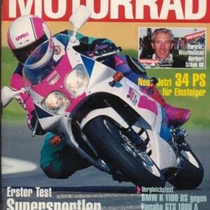 MOTORRAD 6/1993 – BMW K 1100 RS; Yamaha GTS 1000 A; Test Yamaha YZF 750 R; Test Honda XRV 750 Africa Twin