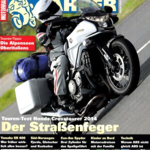 TOURENFAHRER 6/2014 – Honda Crosstourer mit 92 kW (125 PS) Test & Technik, Yamaha SR 400 mit 17 kW (23 PS) im Test