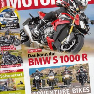 MOTORRAD 6/2014 – Test BMW S 1000 R; Kawasaki ER-6n; Yamaha MT-07; Test Triumph Thunderbird Commander (LT)