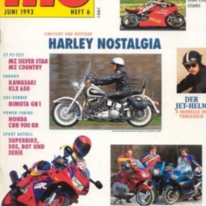 MO 6/1993 – Kawasaki ZZ-R 1100 mit 74 kW (100 PS) im Vergleichstest; Yamaha GTS 1000 mit 72 kW (98 PS) im Vergleichstest
