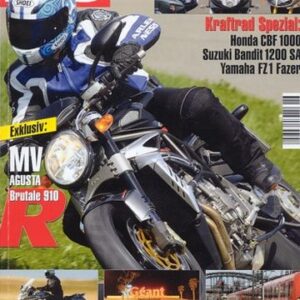 MO 6/2006 – Honda CBR 1000 RR Fireblade mit 126 kW (171 PS) im Vergleichstest; Suzuki GSF 1200 SA Bandit mit 72 kW (98 PS) im Vergleichstest