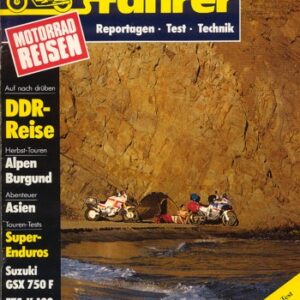 Tourenfahrer 6/1989 – Yamaha XTZ 750 Super Ténéré mit 51 kW (69 PS) im Vergleichstest, Suzuki GSX 750 F mit 74 kW (100 PS) im Touren-Test