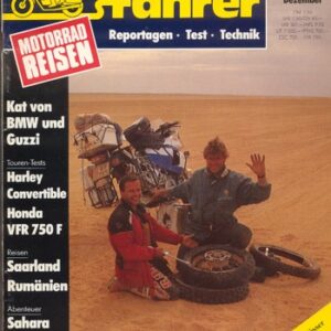 Tourenfahrer 6/1990 – Harley-Davidson Low Rider Convertible mit 33 kW (45 PS) im Tourentest, Yamaha Vmax, als Armec-Gespann im Test