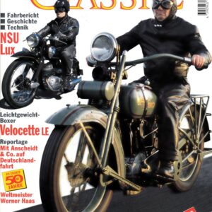 MOTORRAD CLASSIC 6/1995 – Fahrbericht NSU Lux => Fahrbericht, Geschichte; Harley-Davidson Model J, ein Oldtimer