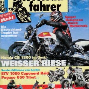 Motorradfahrer 6/2003 – Aprilia Pegaso 650 i.e. Tuscany-Tibet Raid; Aprilia ETV 1000 Caponord Rally Raid; Ducati Multistrada 1000 DS