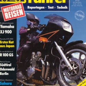 Tourenfahrer 6/1992 – Yamaha XJ 900 F mit 68 kW (92 PS) im Tourentest, Yamaha GTS 1000 mit 74 kW (100 PS) Probefahrt
