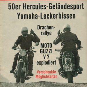 das MOTORRAD 6/1967 – Sachs 100/4 S, Bauarbeiten am Motorad, Teil 2; Vorstellung Hercules K 50 / GS, Vorstellung eines Motorrad-Oldtimers