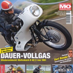 MO Klassik Motorrad 6/2008 - BMW R 69 S, die mit dem 24-Stunden-Weltrekord; Moto Guzzi V7 Sport, sie läuft und läuft
