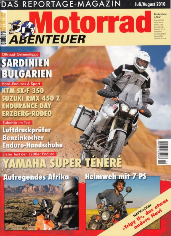 07-08_6.jpg Motorrad ABENTEUER 7/8 2010 – Test Yamaha XT 1200 Z Super Ténéré; Test Moto Morini Scrambler 1200; Zero Elektrobikes 2010; KTM 350 SX-F