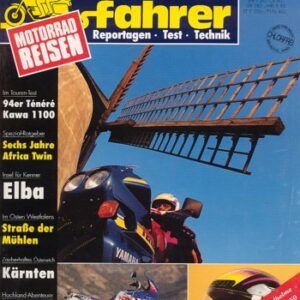 Tourenfahrer 7/1994 – Kawasaki ZZ-R 1100 mit 74 kW (100 PS) als Reise-Motorrad getestet, Honda XRV Africa Twin, Zubehör-Empfehlungen