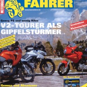 TOURENFAHRER 7/2005 – Ducati Multistrada 620 mit 46 kW (63 PS) im Vergleichstest, Suzuki DL 650 V-Strom mit 49 kW (67 PS) im Vergleichstest