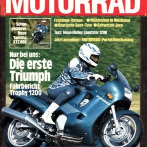 MOTORRAD 7/1991 – Triumph Trophy 1200; Yamaha XTZ 660 Ténéré; Test Harley-Davidson Sportster 1200; Kawasaki 750 H2