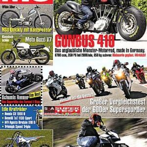 MO 7/2008 – KTM 690 Duke mit 48 kW (65 PS) Test & Technik; Honda Fireblade, hier Michael Schumachers HRP CBR 1000 RR