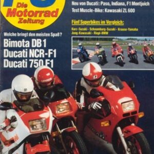 PS 7/1986 – Honda CB 450 N / S mit 20/32 kW (27/44 PS) im Spezialtest, Ducati 750 F1 mit 52 kW (70 PS) im Vergleichstest