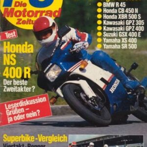 PS 7/1985 – BMW R 45 mit 20 kW (27 PS) im Vergleichstest, Honda CB 450 N mit 20 kW (27 PS) im Vergleichstest