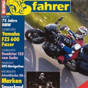 Tourenfahrer 7/1998 – Yamaha FZS 600 Fazer mit 70 kW (95 PS) als Reise-Motorrad, Sachs Roadster 125 mit 10 kW (14 PS) als Reise-Motorrad
