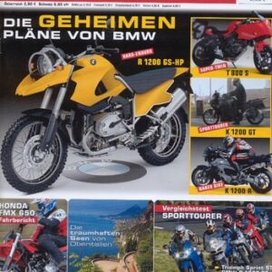 MOTORRAD 7/2005 – BMW K 1200 S; Honda FMX 650; BMW R 1200 ST; Ducati ST4s
