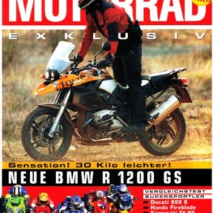 MOTORRAD 7/2003 – BMW R 1200 GS; Suzuki GSX-R 1000; Honda CBR 900 RR Fireblade; Yamaha YZF-R1