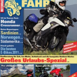 TOURENFAHRER 7/2011 – Honda Crossrunner mit 75 kW (102 PS) im Touren-Test, Harley-Davidson Street Glide mit 62 kW (84 PS) im Touren-Test