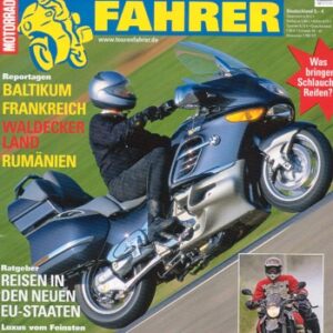 TOURENFAHRER 7/2004 – BMW K 1200 LT mit 85 kW (116 PS) als Reisemotorrad, Yamaha XT 660 R mit 35 kW (48 PS) als Reisemotorrad