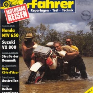 Tourenfahrer 8/1993 – Suzuki VX 800 mit 25 kW (34 PS) im Vergleichstest, Honda NTV 650 mit 25 kW (34 PS) im Vergleichstest