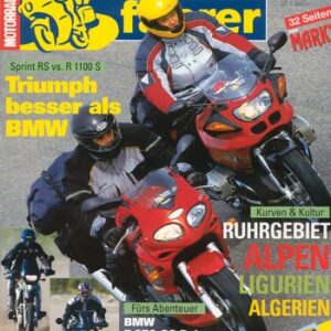 Tourenfahrer 8/2000 – BMW F 650 GS Dakar mit 37 kW (50 PS) im Vergleichstest, KTM LC4 640 Adventure R mit 37 kW (50 PS) im Vergleichstest