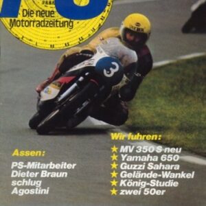 PS 8/1975 – Yamaha XS 650 mit 37 kW (51 PS) Test & Technik, Moto Guzzi Sahara mit 18 kW (25 PS) Test & Technik