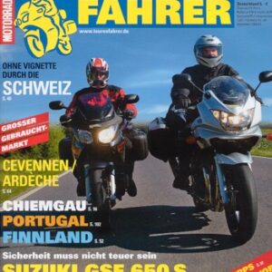 TOURENFAHRER 8/2005 – Honda CBF 600 S mit 57 kW (78 PS) im Vergleichstest, Suzuki Bandit 650 S mit 57 kW (78 PS) im Vergleichstest
