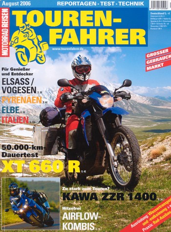 TOURENFAHRER 8/2006 – BMW R 1200 S mit 90 kW (122 PS) im Spezial-Test, BMW R 90 S mit 49,3 kW (67 PS) im Spezial-Test