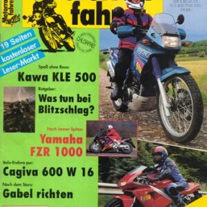 Motorradfahrer 8/1994 – Test Kawasaki KLE 500; Test Yamaha FZR 1000 Exup; Test Cagiva Mito 125; Suzuki LS 650 Savage, aus 2. Hand kaufen