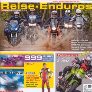 MOTORRAD 8/2007 – Test Kawasaki Z 750; Test Honda Hornet 600; Test Terra Modena 198; Test Buell XB12STT Lightning Super TT