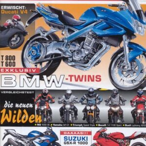 MOTORRAD 8/2005 – Benelli TnT 1130 Sport; Buell XB12S Lightning; MZ 1000 SF; Triumph Speed Triple 1050