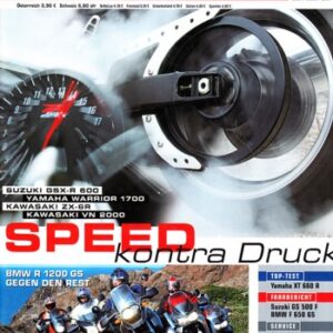 MOTORRAD 8/2004 – Aprilia ETV 1000 Caponord; BMW R 1200 GS; Honda Varadero 1000; KTM 950 Adventure