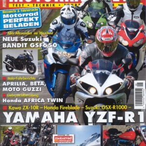 MOTORRAD NEWS 8/2009 – Moto Guzzi Stelvio 1200 NTX mit 77 kW (105 PS) Test & Technik; Aprilia SL 750 Shiver GT mit 70 kW (95 PS) Test & Technik; Aprilia NA 850 Mana GT mit 56 kW (76 PS) Test & Technik