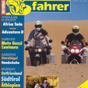 Tourenfahrer 8/1998 – Honda XRV 750 Africa Twin mit 44 kW (60 PS) im Vergleichstest