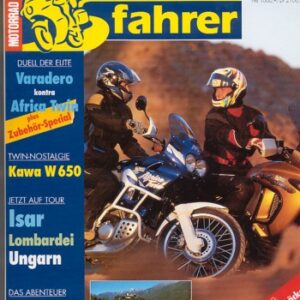 Tourenfahrer 8/1999 – Honda XRV 750 Africa Twin mit 44 kW (60 PS) im Vergleichstest, Kawasaki W 650 mit 37 kW (50 PS) als Reise-Motorrad