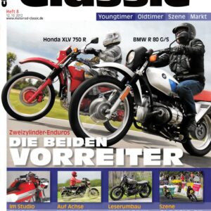 MOTORRAD CLASSIC 8/2012 – BMW R 80 G/S; Honda XLV 750 R; Ducati 50 SL/1, ihr Design kam 1966 an